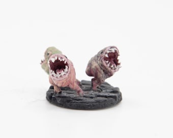 Hand Painted Wretched Miniature: Sorrowsworn Monster for D&D, Pathfinder TTRPG