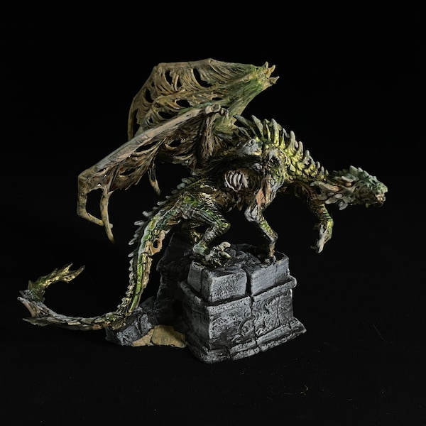 Dracolich Mini Painted Etsy