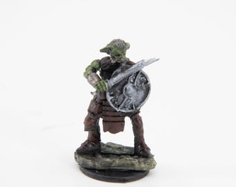 Hand Painted Hobgoblin Warrior Miniature: D&D, Pathfinder TTRPG