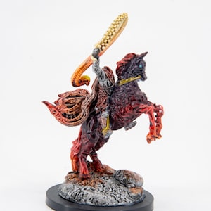 Dullahan aka Kopfloser Reiter | Handbemalte Miniatur für Dungeons & Dragons, Pathfinder und TTRPGs