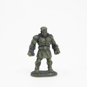Ancient Jade Stone Temple Guardian | Hand Painted Reaper Miniatures Golem for D&D (Dungeons and Dragons), Pathfinder, and other TTPRGs