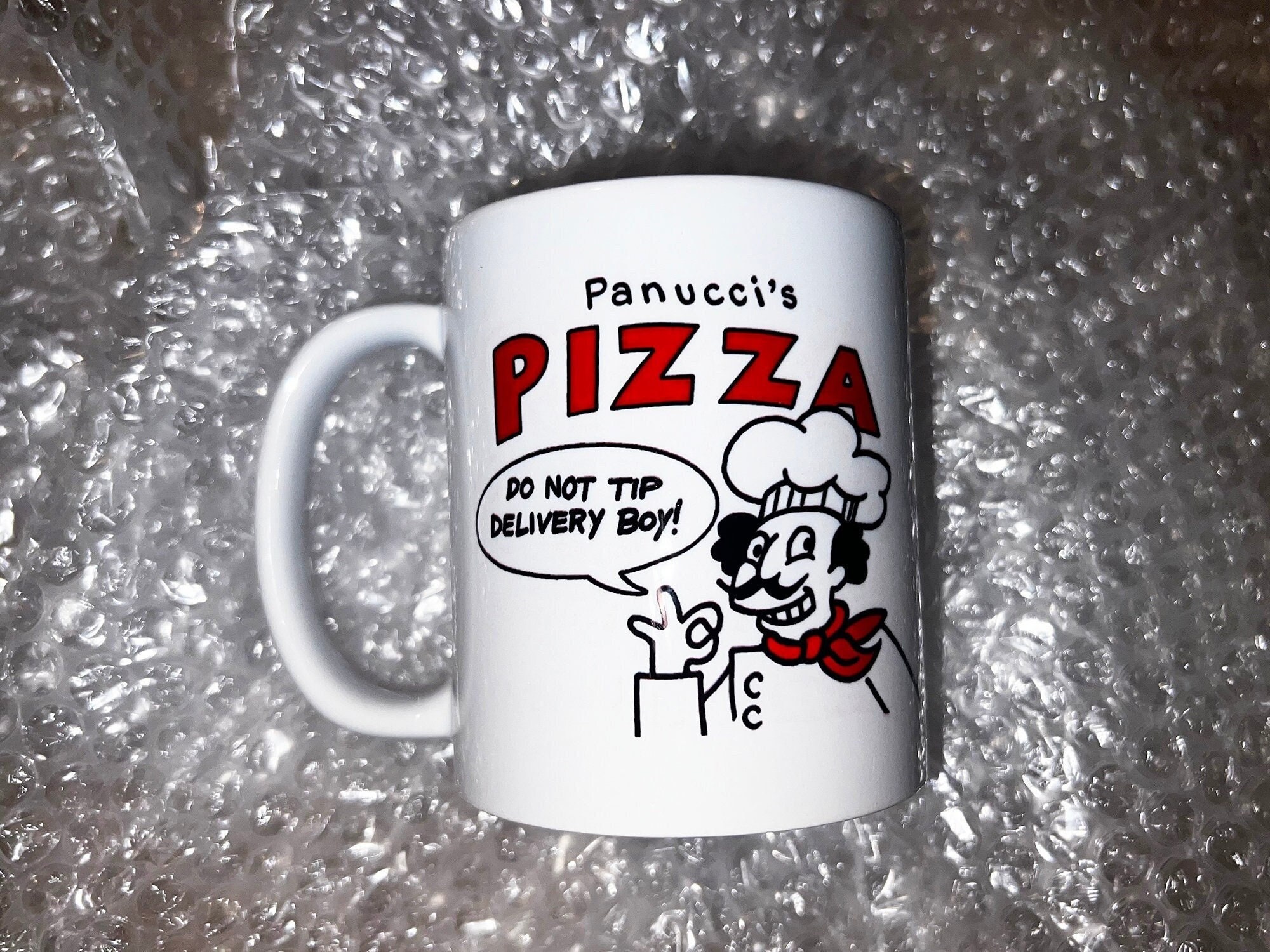 Panucci's Pizza Futurama Mug