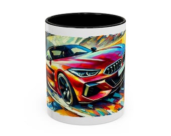 BMW Z4-liefhebbers - Accent koffiemok (325 ml, 440 ml)
