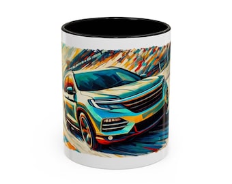 Taza de café con detalles de Honda Pilot Lovers (11, 15 oz)
