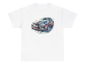 BMW Enthusiast (DISTRESSED) T-shirt, uniseks zwaar katoenen T-shirt