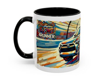 Toyota 4Runner Lovers accentkoffiemok (11, 15 oz)
