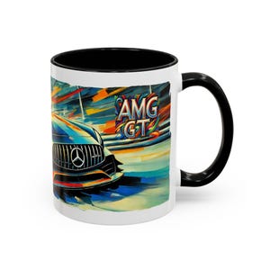 Mercedes Benz AMG GT Lovers Accent Coffee Mug (11, 15oz)