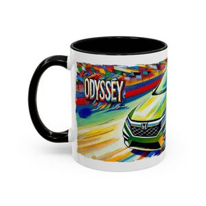 Honda Odyssey Lovers Accent Coffee Mug (11, 15oz)