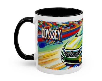 Honda Odyssey Lovers Accent Coffee Mug (11, 15oz)