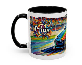 Toyota Prius C Lovers-accentkoffiemok (11, 15 oz)