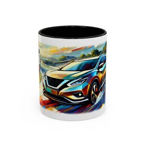 Nissan Murano Lovers Accent Coffee Mug (11, 15oz)