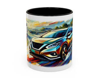 Nissan Murano Lovers Accent koffiemok (11, 15 oz)