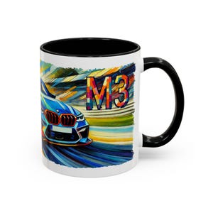 BMW M3 Lovers Akzent Kaffeetasse (11, 15oz)