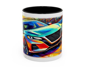 Nissan Altima Lovers Accent koffiemok (11, 15 oz)