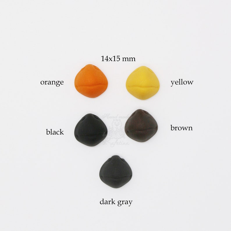 14x15mm The beak for the bird Lifelike animal noses Nose for stuffed animals Handmade beaks 1 piece Yellow or mix colors Chicken beak