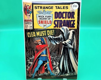 Strange Tales #154 Marvel Nick Furia y Doctor Extraño