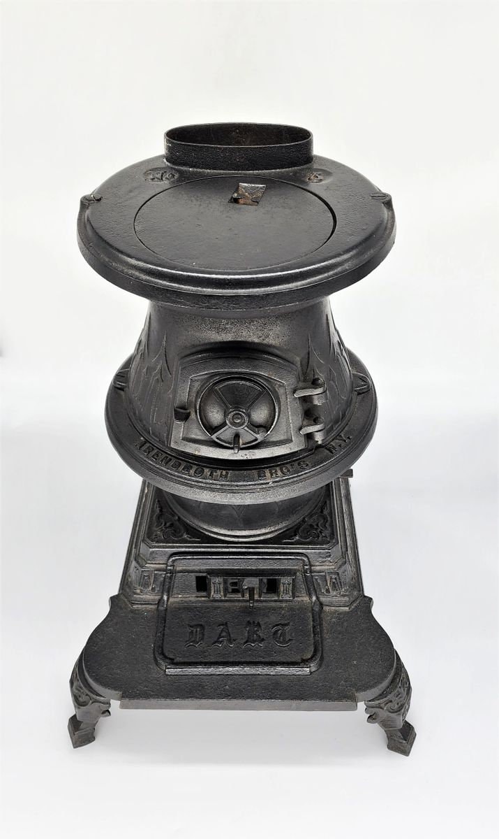Abendroth Bros NYC Cast Iron Pot Belly Stove - Etsy UK