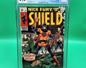 Nick Fury, agente de S.H.I.E.L.D. #15 CGC Marvel Comics CGC 5.5