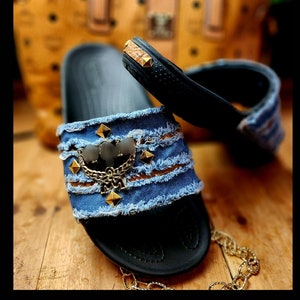 Custom Crocs Slides - Etsy