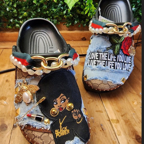 Louis Vuitton Crocs Jibbitz Etsy