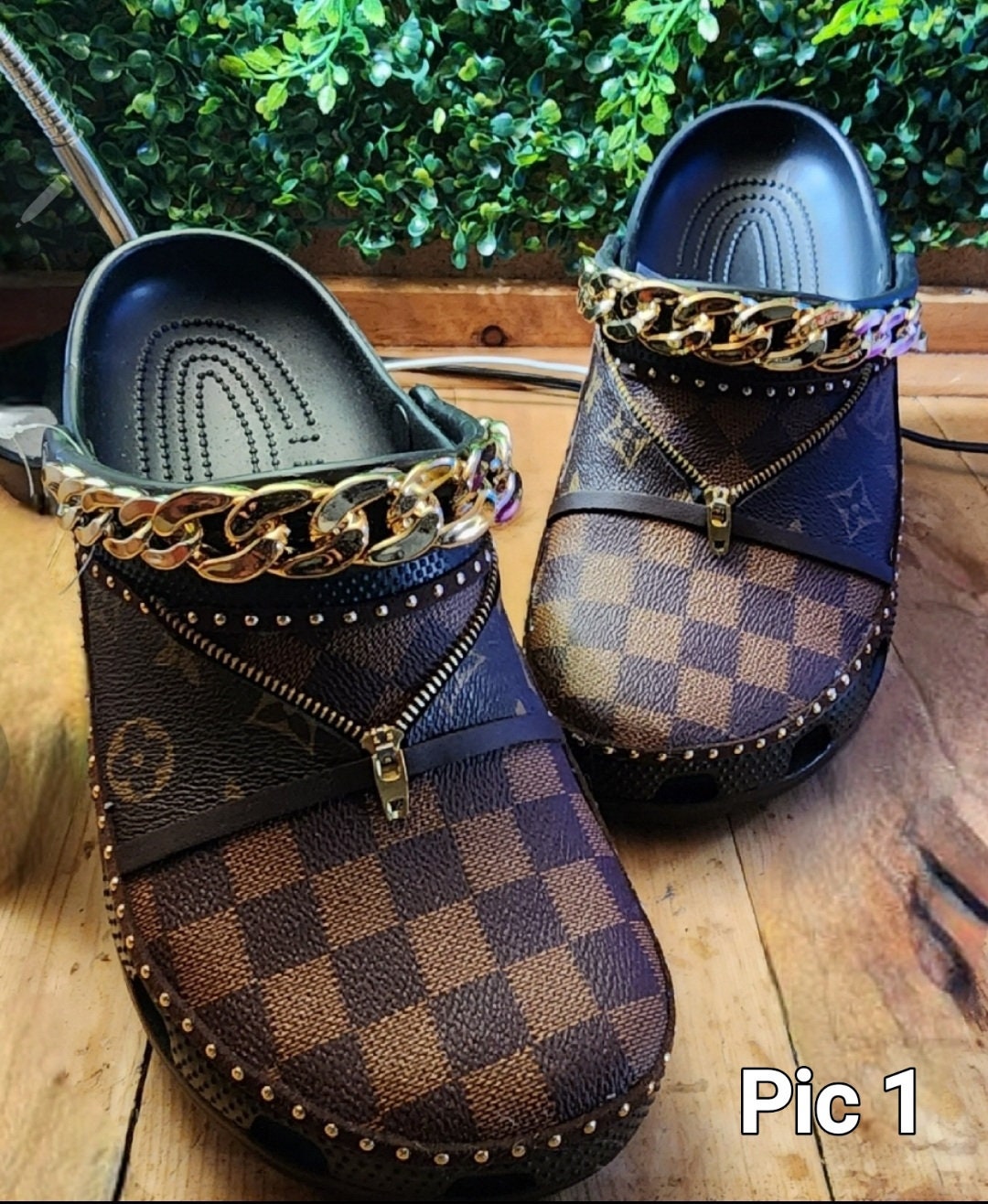 louis vuitton birkenstocks etsy