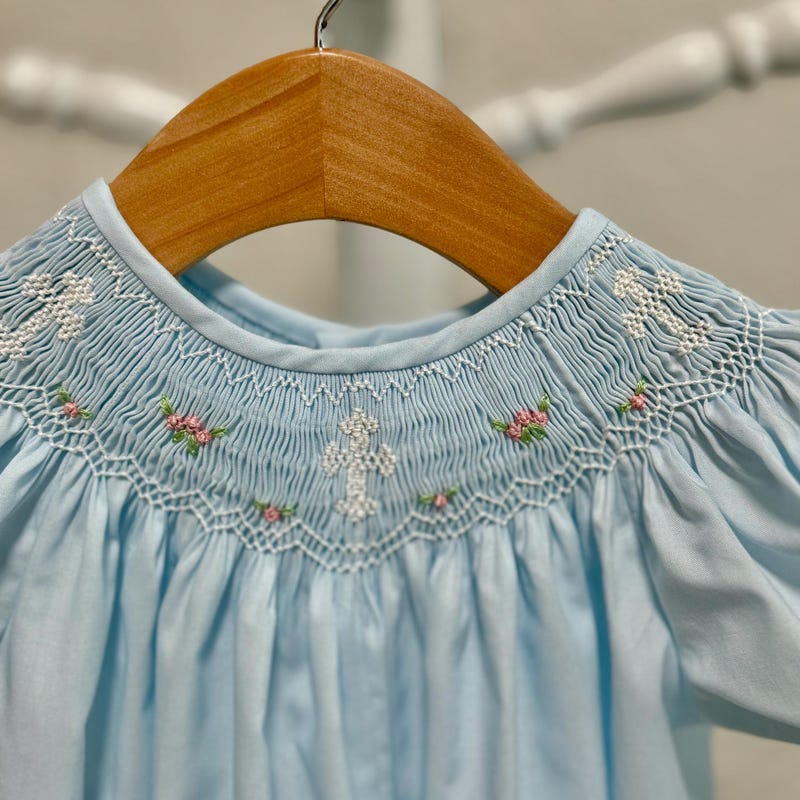 ABC Smocked Bishop Dress main image 0