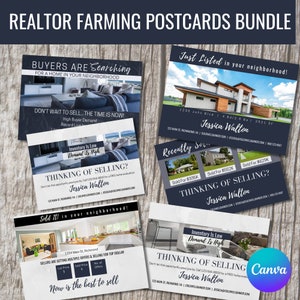 Real Estate Agent Canva Template Real Estate Postcards For Real Estate Marketing Real Estate Lead Generation Canva Customizable Template