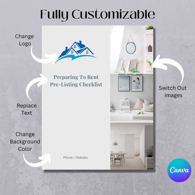 Rental Property Checklist Brochure: Editable Template (Canva) image 6