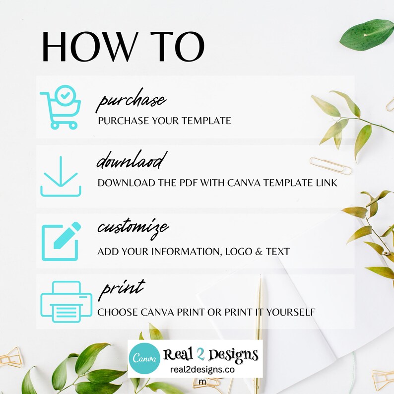 Rental Property Checklist Brochure: Editable Template (Canva) image 9