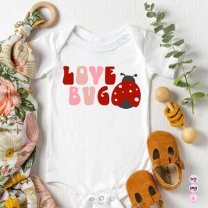 Love Bug Baby Valentine's Day SVG, Matching SVG Cut File Printable PNG Silhouette Cricut Sublimation