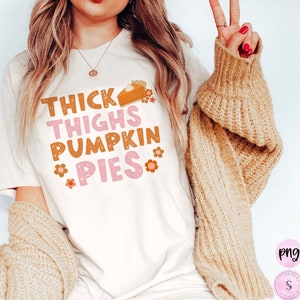 Pumpkin pies png, Give Thanks png, Fall Thanksgiving, Halloween Pumpkin Retro Printable PNG Silhouette Cricut, Sublimation