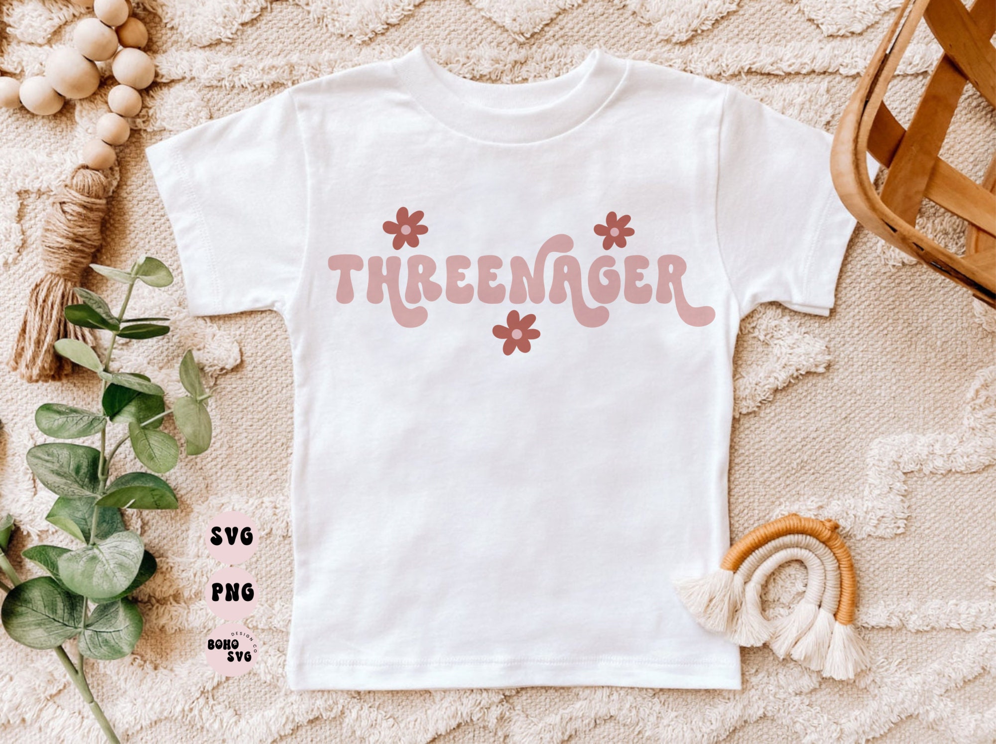 Threenager SVG, Verjaardag meisje shirt ontwerp, Peuter Shirt png, derde verjaardag shirt, 3e verjaardag, Kids Shirt ontwerp, Peuter Tee png