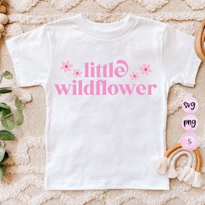 Wildblumen SVG, Geburtstagskind PNG, Kleinkind-Shirt PNG, Retro Bruder Schwester, Kinder-Shirt-Design, Geschwister, Kleinkind T-Shirt
