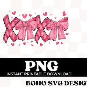 XOXO-coquette-sublimatie png-ontwerp, trendy digitale download, Valentijnsontwerp voor mokken