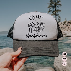 Camping SVG, Lager Bachelorette Logo-Design, Letzter Weg vor dem Schleier, Lager SVG, Sommerlager Bach