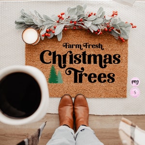 Farm Fresh Christmas Trees, Baking Spirits Bright PNG, Team Nice, Don&#39;t Get Your Tinsel in a Tangle Christmas, Cricut,  PNG Sublimation