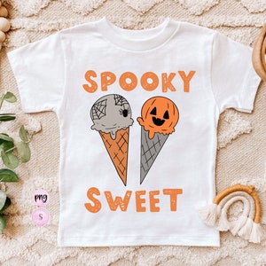 png doce e assustador, sorvete de halloween png, design retrô de sublimação PNG de halloween, design retrô de transferência de halloween