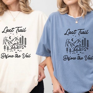 Camping SVG, Camp Bachelorette Logo Design, Last Trail Before the Veil, Camp SVG, Summer Camp Bachelorette SVG, Camping Bachelorette Theme
