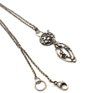 Organic Sterling Silver Scrappy Necklace