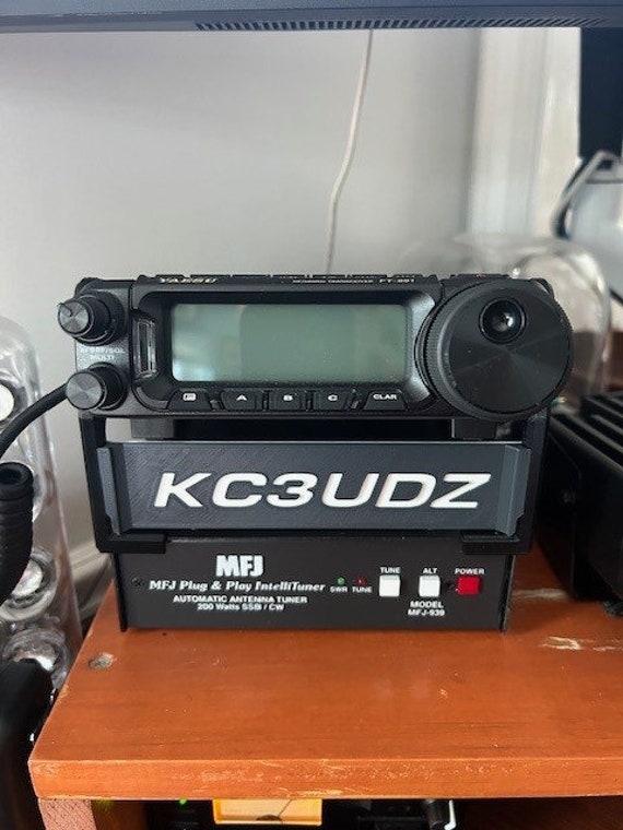 3D Printed Stand for Yaesu FT-891 - Etsy 3D Printed Stand for Yaesu FT-891 - Etsy
