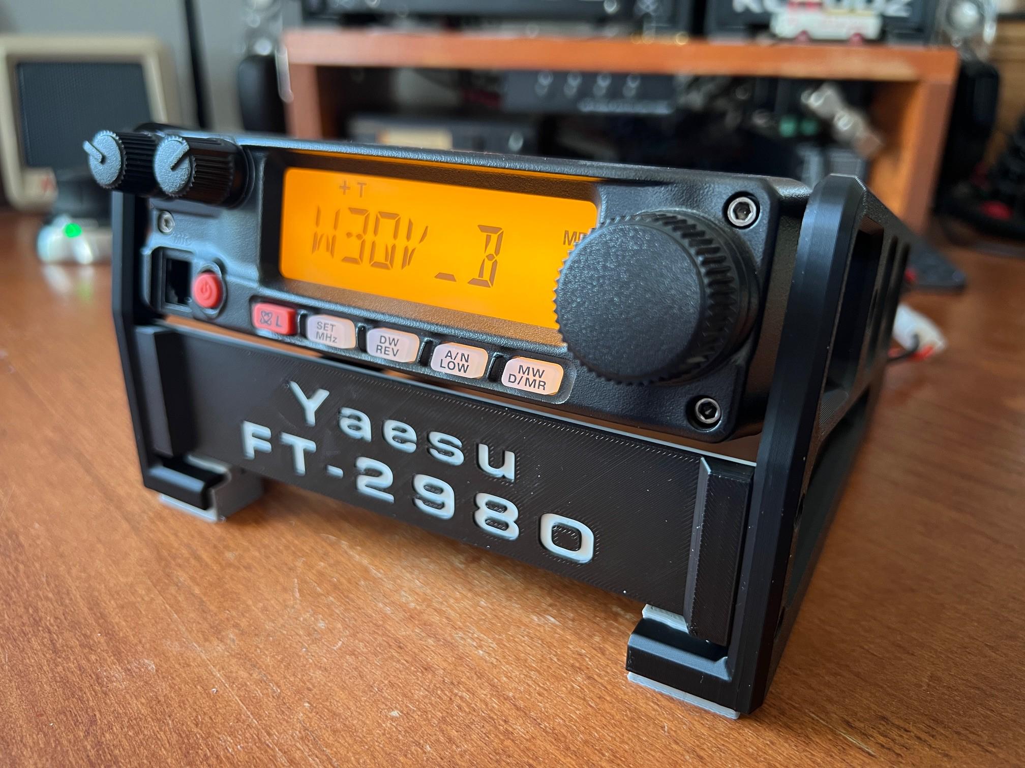 3D Printed Stand for the Yaesu FT-2980 - Etsy