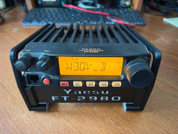 3D Printed Stand for the Yaesu FT-2980 - Etsy
