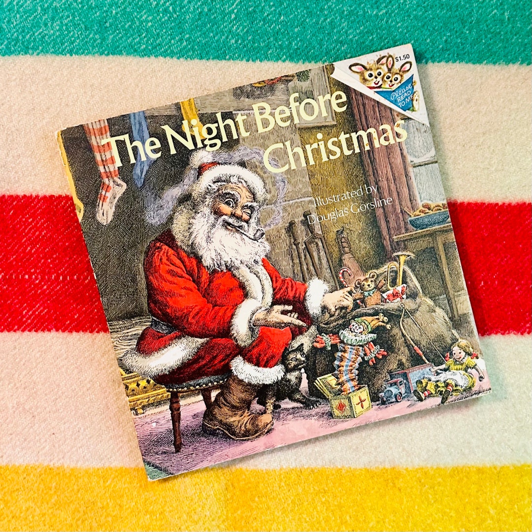 1975 the Night Before Christmas Vintage Children's - Etsy