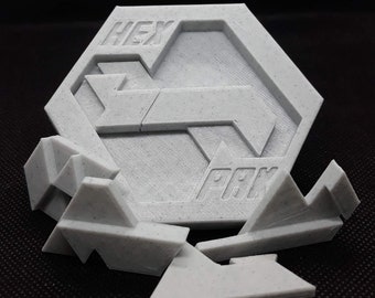 Hex Pak - Two Layer Packing Puzzle