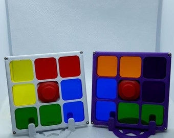 Four Color Chroma - Slide Puzzle