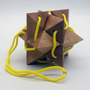 Tangled Star Burr Puzzle