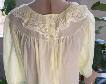 brushed nylon nightdress