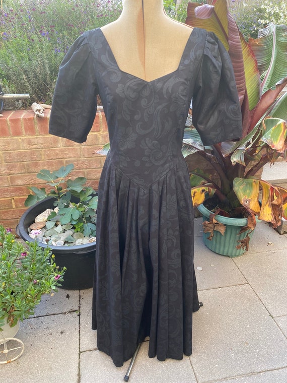 Vintage Laura Ashley Bustle Dress
