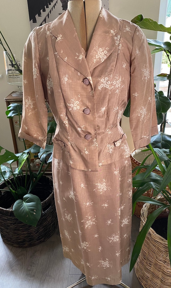 Vintage 1940s Dress and Jacket