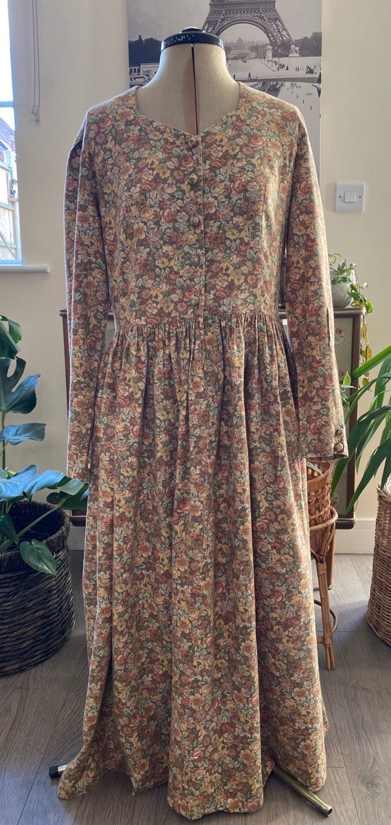 Vintage Winter Laura Ashley Dress